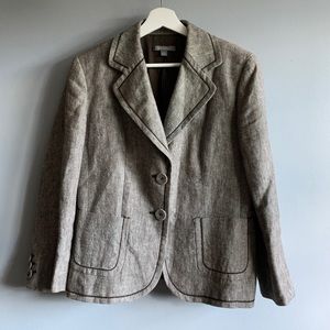 Ann Taylor Linen Blazer